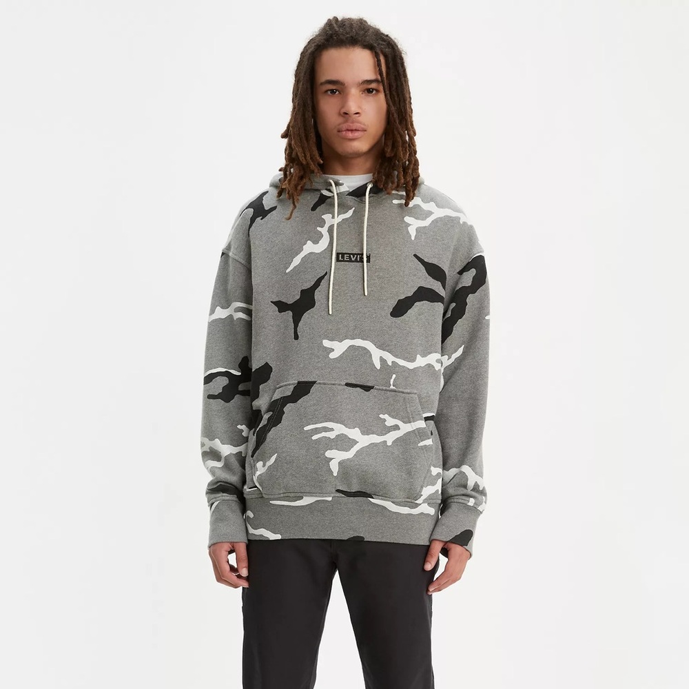 Levi’s TONAL CAMO OVERSIZED BABYTAB HOODIE